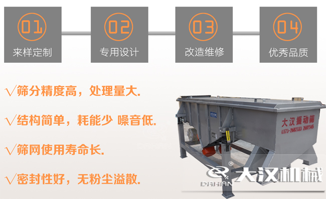 機(jī)制砂直線(xiàn)振動(dòng)篩